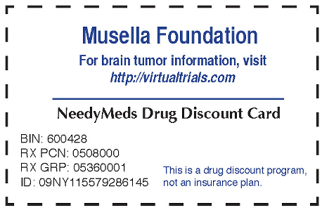 Musella Foundation Drug Discount Card