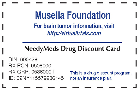 Musella Foundation Drug Discount Card